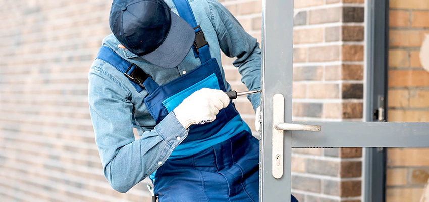 Pivot Storefront Door Locks Installation in Westlake Village, California
