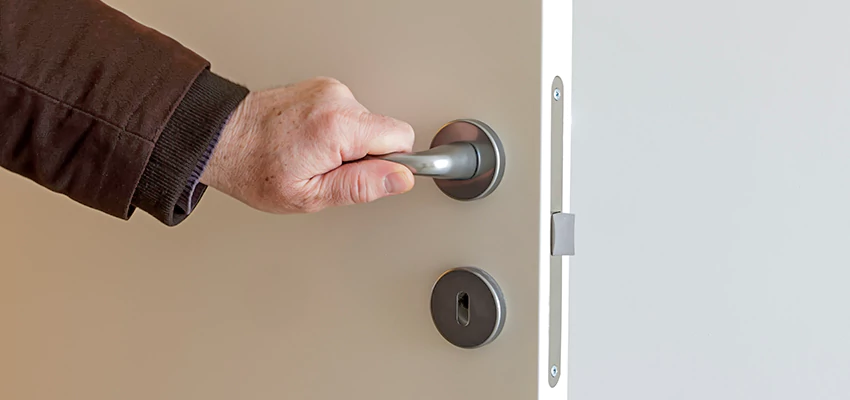 Restroom Locks Privacy Bolt Installation in Westlake Village, California